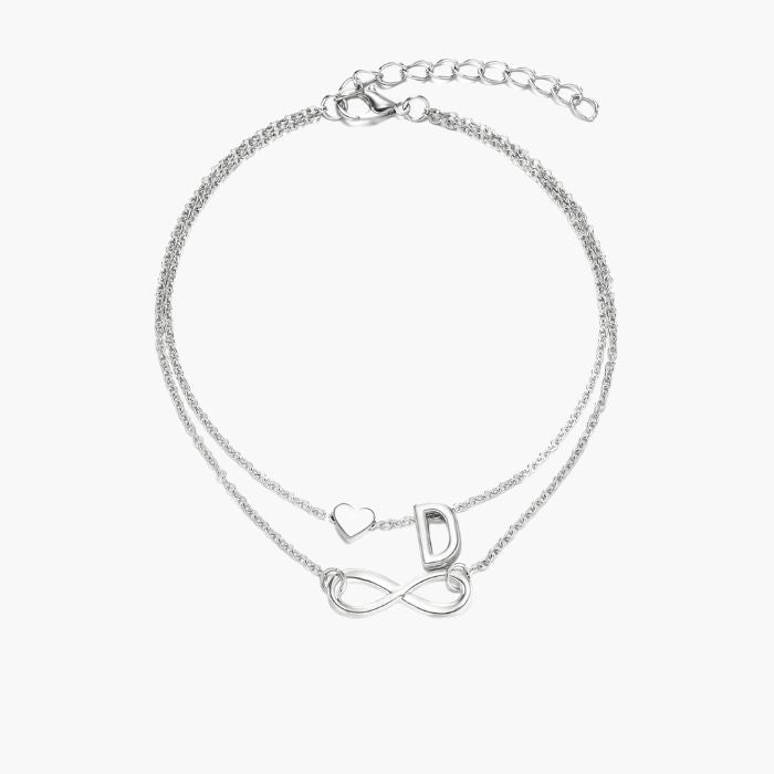 Avery Initial Letter Anklets | MSHSM