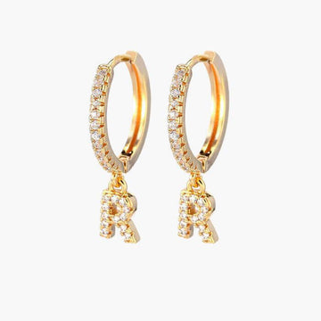 ELLIE Initial Letter Earring | MSHSM